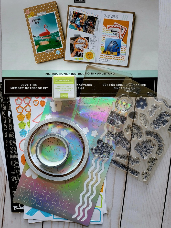 Summer Fun Memory Notebook