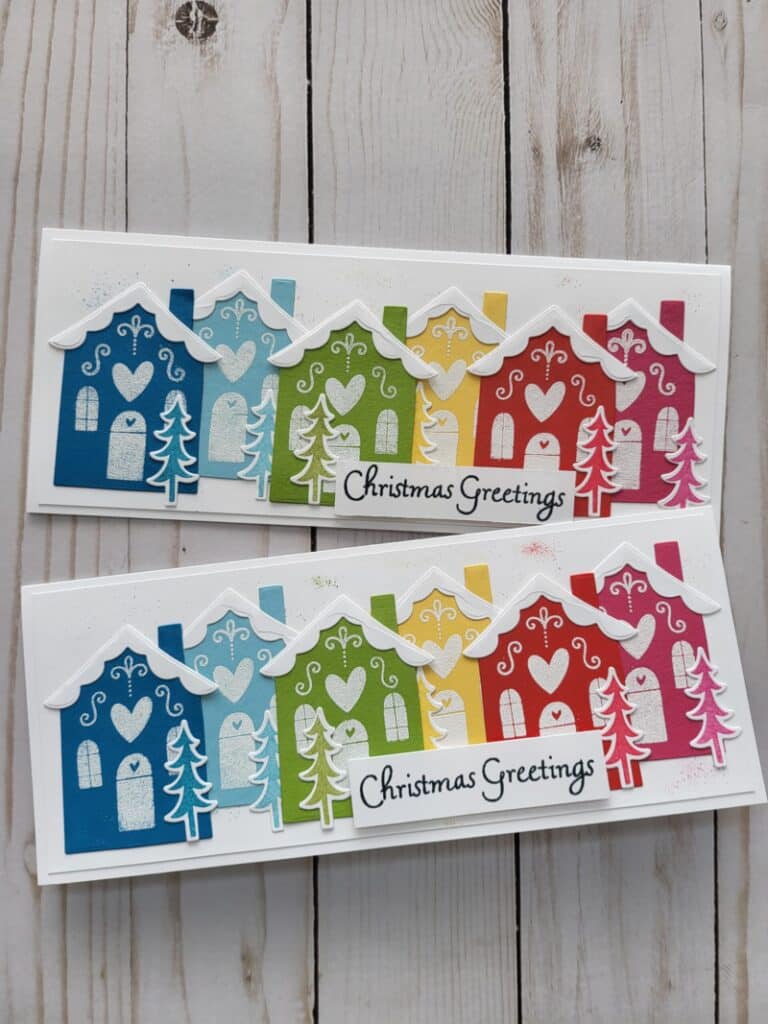 Christmas House Slimline