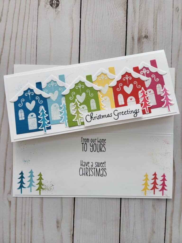 Christmas House Slimline