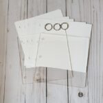 6x6 Clear Acrylic w-Cardstock