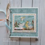 Storybook, nursery, baby, ducks, rabbits, squirrels, garden, pastel colors, frames, scrapbooking, acrylic albums, happy