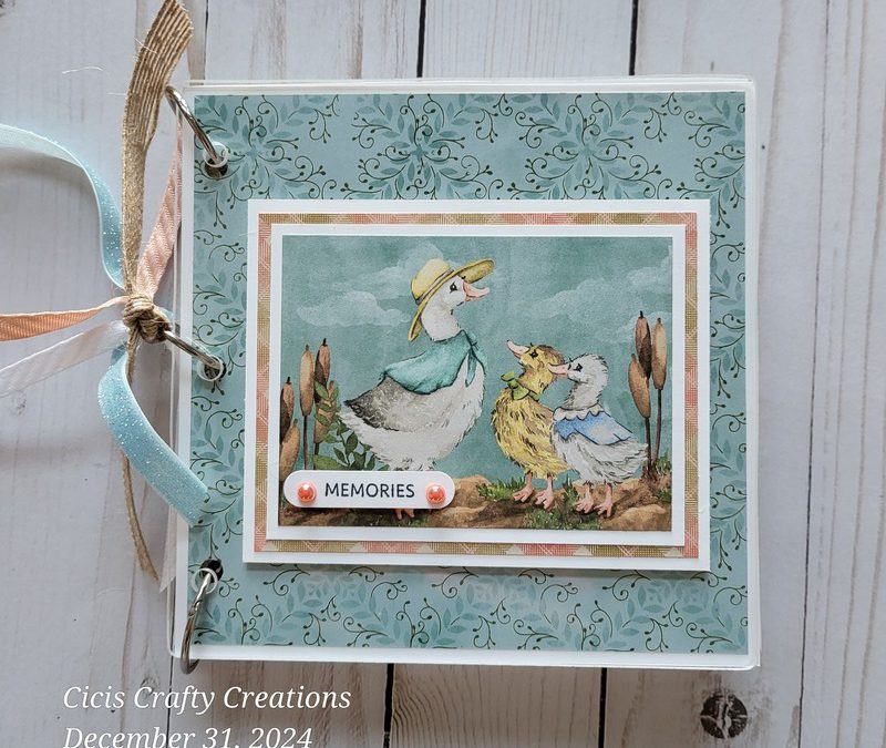 Storybook Moments 6×6 Clear Acrylic Memory Album