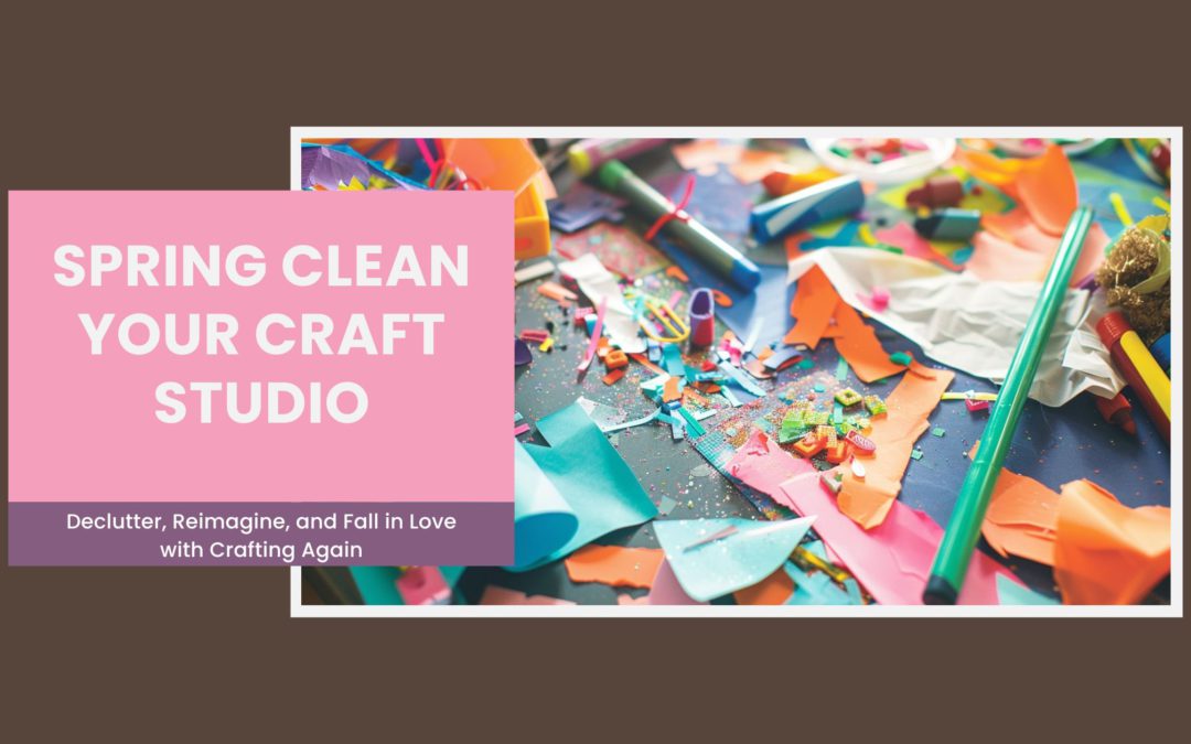 Spring Clean Your Craft Studio: Declutter, Reimagine, and Fall in Love with Crafting Again