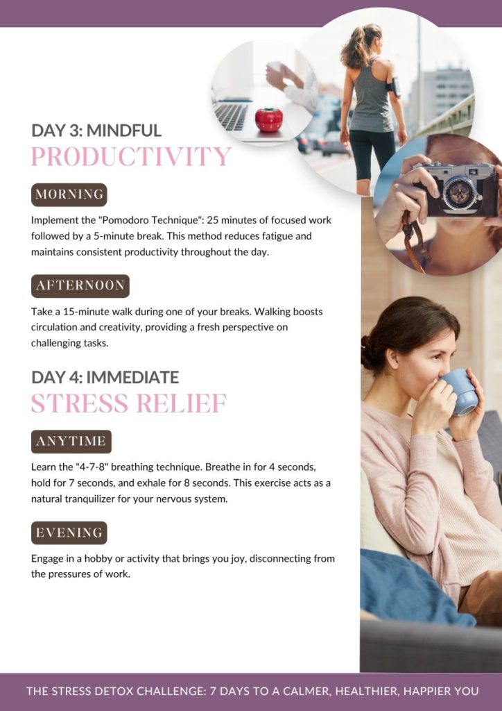 The Stress Detox Challenge 7 Days to a Calmer, Healthier, Happier You